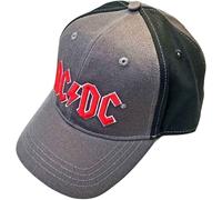 AC/DC Red Logo Cappello Charcoal Grey/Black