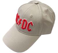 AC/DC Red Logo Cappello Sand UNI