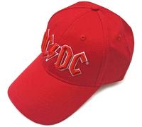 AC/DC Red Logo Ufficiale Cappellini da baseball