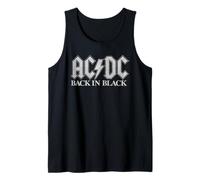 AC/DC Retro con Logo Nero Canotta