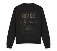 AC/DC Rock Label Felpa Adulto Unisex (TV11158)
