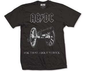 Ac/Dc: Rock Off - About To Rock (T-Shirt Unisex Tg. L) -