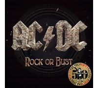Ac/Dc Rock Or Bust (50Th Anniversary) Vinile Lp Colorato Oro Nuovo e Sigillato