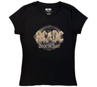 AC/DC Rock or Bust Black M Donna Maglietta