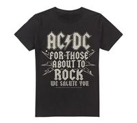 AC/DC Salute Maglietta Uomo (TV13354)