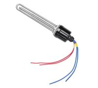 AC&DC - Scaldabagno solare con sonda, termostato 48V e 220, elemento riscaldante SUS304, 500 W-1500 W (220 V, 1500 W, 48 V, 1000 W)