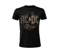 AC/DC T-Shirt Maglietta ROCK OR BUST Hard Rock AC DC ORIGINALE Ufficiale