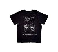 AC/Dc T Shirt Toddler About To Rock Band Logo Ufficiale Nero 12 Months To 5 Yrs Size 3 Years