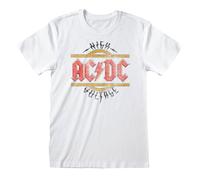 AC/DC Vintage High Voltage T-Shirt S White