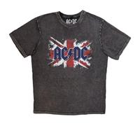 AC/Dc Voltage Band Logo Stone Wash T Shirt