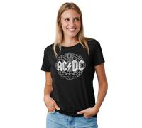 AC/DC Woacdcrts059 T-Shirt Donna (Pacco da 1)