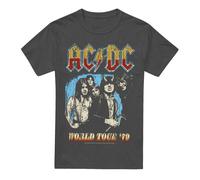 AC/DC World Tour 79 Maglietta Adulto Unisex (TV17442)