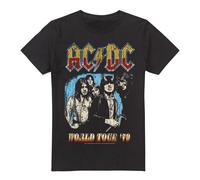 AC/DC World Tour 79 Maglietta Uomo (TV13358)