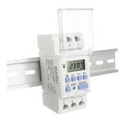 AC DC12V 24V 48V 110V 220V 1NO1NC 1NO 15A 30A THC Din Rail Timer digitale programmabile settimanale interruttore relè controller