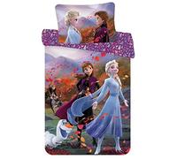 AC-Déco Parure da letto Frozen Vento, 100 x 135 cm, colore: Viola