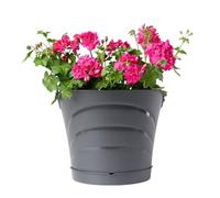 Bama vaso tulipano set 2 vasi col. grigio cm. 34,5x19x30 h - Bama