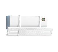 Ac Deflector, Retractable No-Drill Air, Conditioner Wind Cover, 60-94 cm, Adjustable Vent for Bathroom, Bedroom, Workplace, Apartment and Dormitory Use Improved Distribution