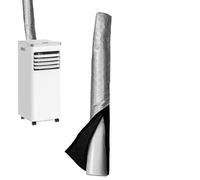 Ac Exhaust Pipe Insulation, Air Conditioner Duct Cover, Energy Saving Thermal Barrier, Easy Install Design, Excellent for Indoor Outdoor Use in Rv Work Home Apartment