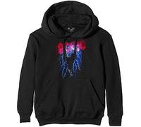 AC/DC Felpa con cappuccio Thunderstruck autorizzata Unisex Nero L