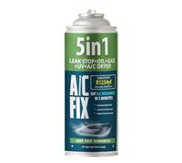 AC FIX 5-in-1 - R1234yf XL Refrigerante per climatizzatori auto con olio, sigillante, colorante UV, essiccante - Protegge il compressore