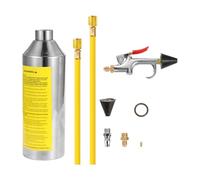 AC Flush Kit - Climatizzatore auto - Flush Canister Kit | Pulizia tubi del di condizionamento auto | Balsamo - Bottiglia di pulizia con tanica in acciaio - Strumento di pulizia