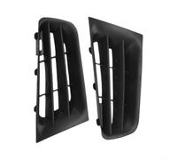 AC Grille Kit Left Right For per renault Megane 2006-2009 AC | Plastic, Black, Direct Replacement, Fits per renault Megane 2, OE 7701474478, Includes Left And Right Grilles