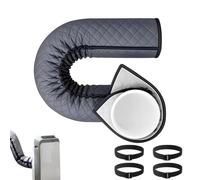 AC Hose Cover - Insulated Sleeve | 5-5.9" Duct Protector With Straps
