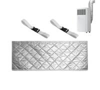 AC Hose Insulation Cover - Adjustable Polyester Vent Sleeve, Energy Efficie