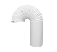 AC Hose, Portable Duct, 130mm-150mm, Exhaust Tube, Counterclockwise Threaded Fit, Expandable PP Vent, Two Size Options, Home Cooler Connector, for Room Air Conditioning Parts