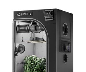 AC Infinity Advance Grow System Compact 2x2 - Kit di piante 1 integrato WiFi, ventilazione automatizzata, circolazione, spettro completo Samsung LM301H tenda mylar