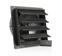 AC Infinity AIRLIFT S16 - Ventola di scarico per tapparelle, 40,6 cm, con regolatore a 10 velocità, motore CE, montaggio a parete, ventilazione e raffreddamento per capannoni, soffitte, officine e