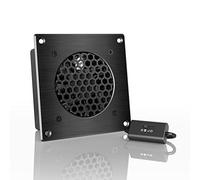 AC Infinity AIRPLATE S1, Quiet Cooling Fan System 4 with Speed Control, for Home Theater AV Cabinet