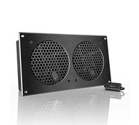 AC Infinity AIRPLATE S7, Quiet Cooling Fan System with Speed Control, for Home Theater AV Cabinet Cooling