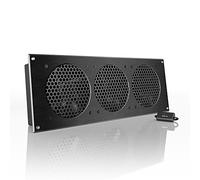AC Infinity Airplate S9, sistema di raffreddamento silenzioso, 46 cm, con controllo della velocità, per il raffreddamento dell'armadietto dell'home theater
