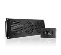 AC Infinity AIRPLATE T9, sistema di raffreddamento silenzioso 45 cm con controllo termostato, per armadi AV Home Theater, 45 cm