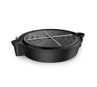 AC Infinity Base per vaso in tessuto autoirrigante, confezione da 4 pezzi, sistema di erogazione dell'acqua automatica con misuratore di serbatoio, sottovasi rialzati per piante per l'uso in tende da