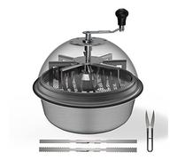 AC Infinity Decespugliatore a forma di foglia di bocciolo, 40,6 cm, cupola trasparente con lame affilate in acciaio inox, per tagliare foglie, germogli, fiori, piante idroponiche