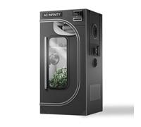AC Infinity CLOUDLAB 632 - Tenda da coltivazione Advance, 91,4 x 61 x 182,9 cm, pali da 2,5 cm, tela Mylar diamantata 2000D ad alta densità, supporto per controller per coltura idroponica indoor