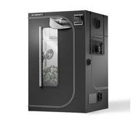 AC Infinity CLOUDLAB 866, Grow Tent 5x5, pali 2,5 cm, tela Mylar 2000D, massima riflettività, finestra cerniera grande, supporto