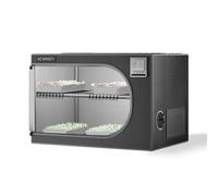 AC Infinity CLOUDLAB Tenda da coltivazione a propagazione avanzata, tela Mylar diamantata 2000D, mini tenda con orientamento verticale o orizzontale per germinazione, clonazione, funghi, coltivazione