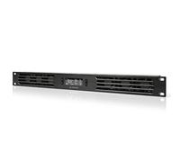AC Infinity CLOUDPLATE T1-N, Pannello ventola per montaggio su rack 1U, Flusso d'aria di aspirazione, per raffreddamento AV, Home Theater, Rete 19" Rack