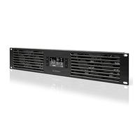 AC Infinity CLOUDPLATE T7, Pannello Ventola Montaggio Rack 2U, Flusso D'aria Di Scarico, per Raffreddamento AV, Home Theater, Rete 19" Rack