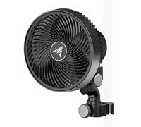 AC Infinity CLOUDRAY S6, ventilatore a clip da 15 cm, con motore EC di nuova concezione, 10 gradini di vento dinamici regolabili individualmente e oscillazione a 10 livelli, resistente alle intemperie