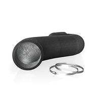 AC Infinity - Condotto flessibile in alluminio da 25,4 cm, resistente protezione a quattro strati, lungo 25 piedi per riscaldamento, ventilazione e scarico