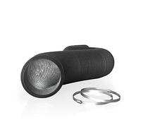 AC Infinity - Condotto Flessibile in Alluminio da 30,5 cm, Resistente Protezione a Quattro Strati, Lungo 8 Piedi per Riscaldamento, Ventilazione e Scarico