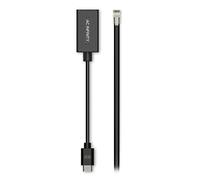 AC Infinity Adattatore Dongle da RJ11/12 a UIS con porta di tipo A, cavo di conversione con cavo di estensione per luci di crescita RJ11 RJ12 con PWM e attenuazione dell'alimentazione corrente 0-10 V