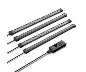 AC Infinity IONBEAM S16, barre luminose a LED a spettro completo, 41 cm | Penetrazione più profonda Samsung LM301H EVO Diodi e Digital Dimming Timer Controller, per piante da interno Veg Bloom