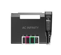 AC Infinity Kit per misurazione idroponica Pro, penna digitale ad alta precisione per pH con precisione ± 0,01 pH e sonda intercambiabile, misuratore di pH tutto in uno, temperatura di salinità EC