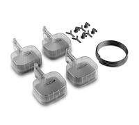 AC Infinity Kit valvola di aggiornamento automatico per base vaso in | Valvola alimentata a gravità, ricarica acqua dal serbatoio più grande, guarnizione sicura a prova di perdite, tubo OD da 1 cm