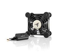 AC infinity Multifan S1, ventola silenziosa da 80 mm, USB, per raffreddamento di ricevitore DVR, Playstation, Xbox e PC
